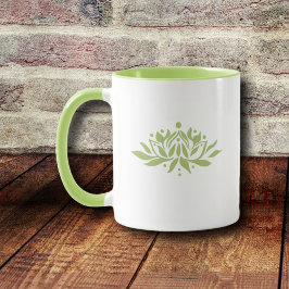 Taza Mug De Flor Lotus Con Flamante Cusomizable
