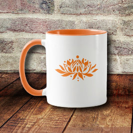 Taza Mug De Flor Lotus Con Flamante Cusomizable
