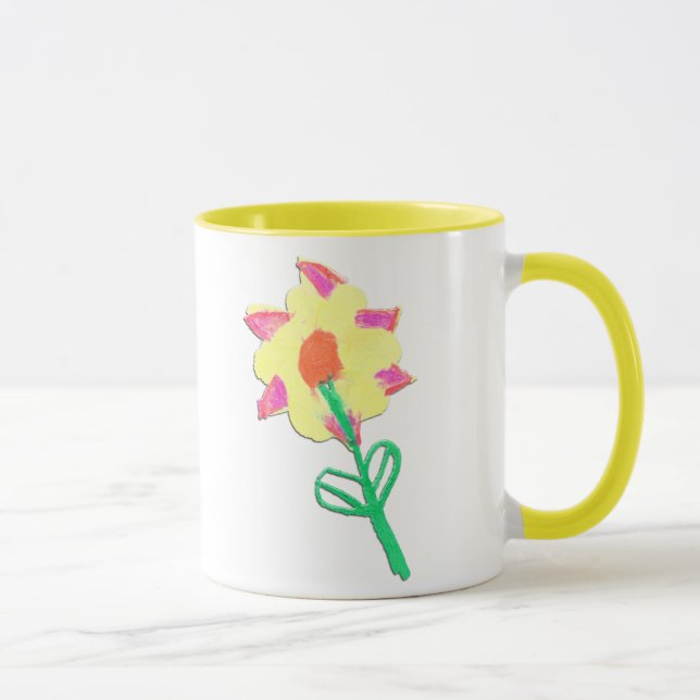 Taza Mug de flores de Jasmin (Derecha)