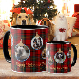 Taza Mug de fotos de navidades, paro de Mascotas de niñ