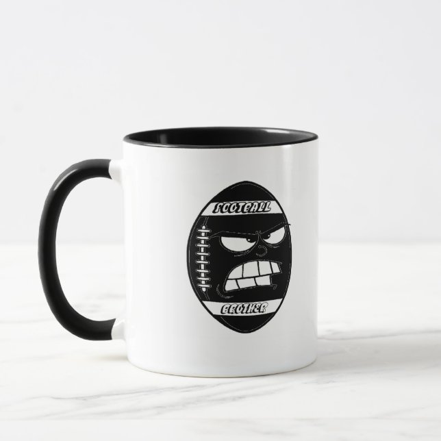 Taza Mug de fútbol personalizado para tu hermano (Izquierda)