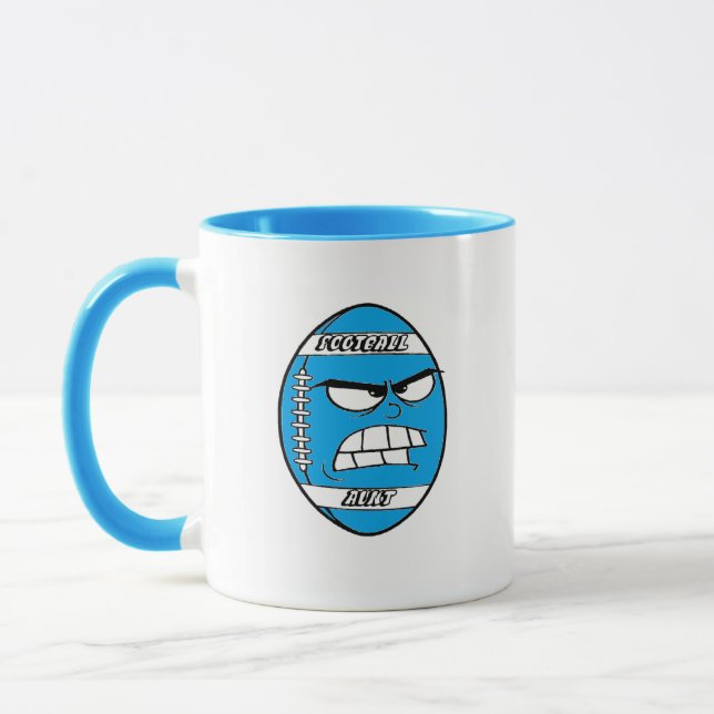 Taza Mug de fútbol personalizado para tu tía (Izquierda)
