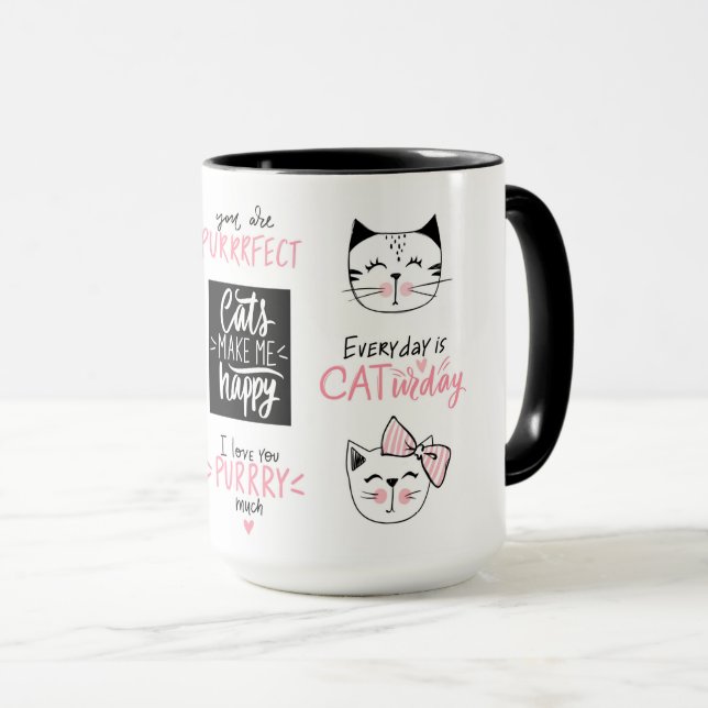 Taza Mug de gato (Anverso derecho)