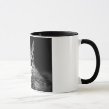 Mug de gato de Maine Coon