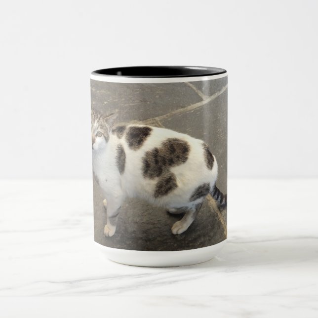 Taza Mug de gato de personalizable - elegir estilo y co (Centro)