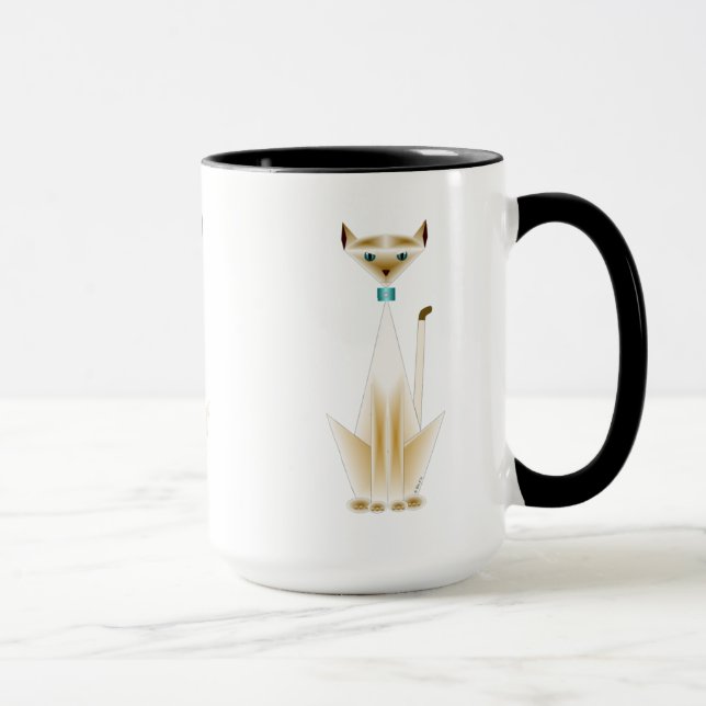 Taza Mug de gato siamesa (Derecha)