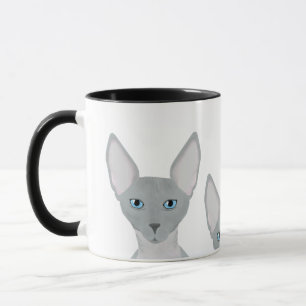 Taza Mug de gato Sphynx