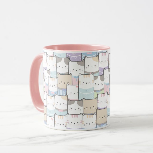 Taza Mug. de gatos (Anverso izquierdo)