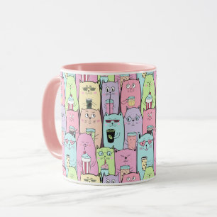 Taza Mug. de gatos