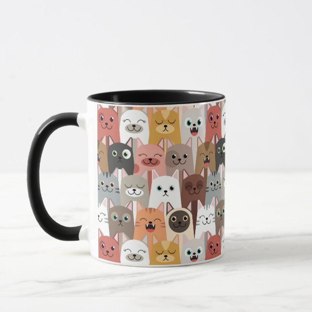 Taza Mug. de gatos (Izquierda)