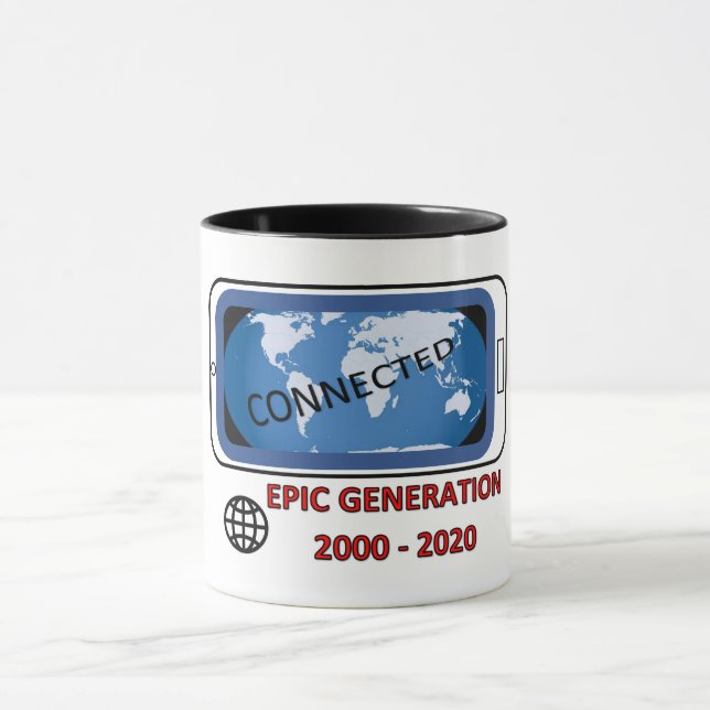 TAZA MUG DE GENERACIÓN ÉPICA (Centro)