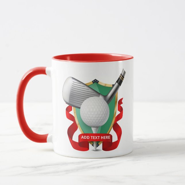 Taza Mug de golf Combo Personalizado (Izquierda)