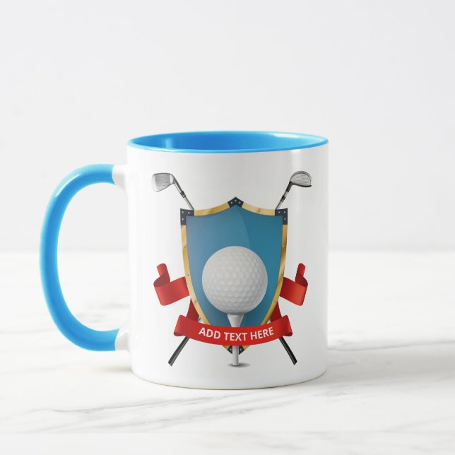 Taza Mug de golf Combo Personalizado (Izquierda)