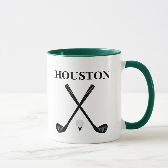 Taza Mug de golf personalizado (Derecha)
