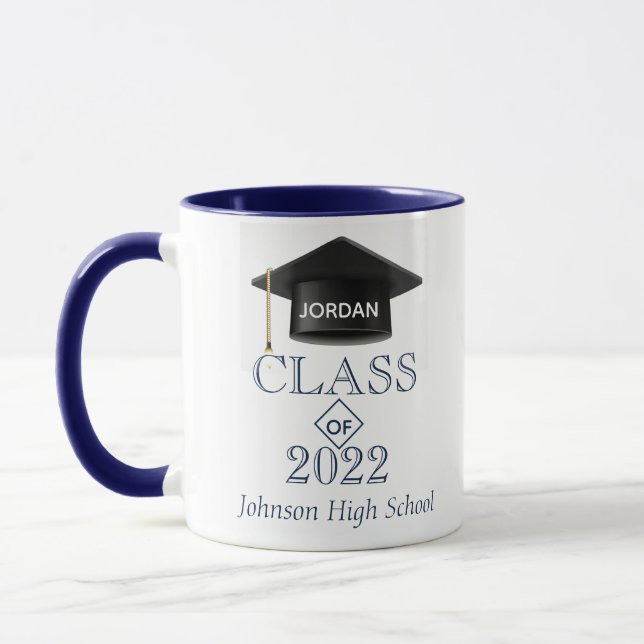 Taza Mug de graduación Personalizado personalizado (Izquierda)