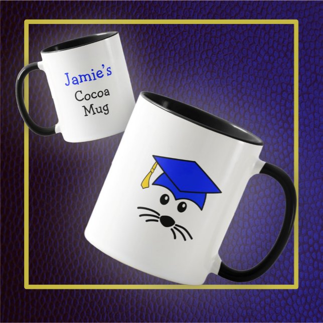 Taza Mug de graduado de ratón pequeño de personalizable (Subido por el creador)