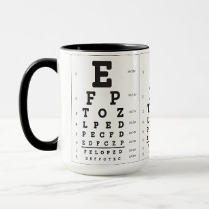 Taza Mug de gráfico ocular