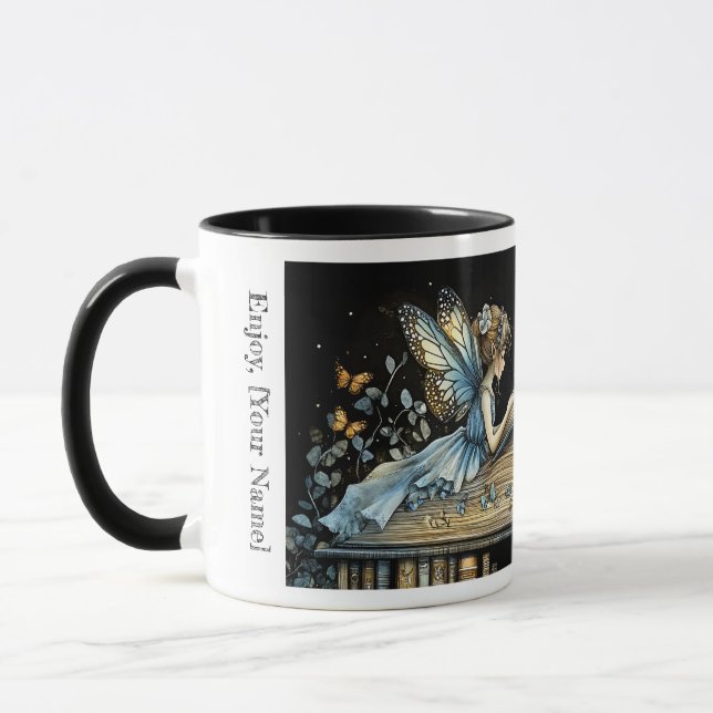 Taza Mug de hadas para libros encantados (Izquierda)