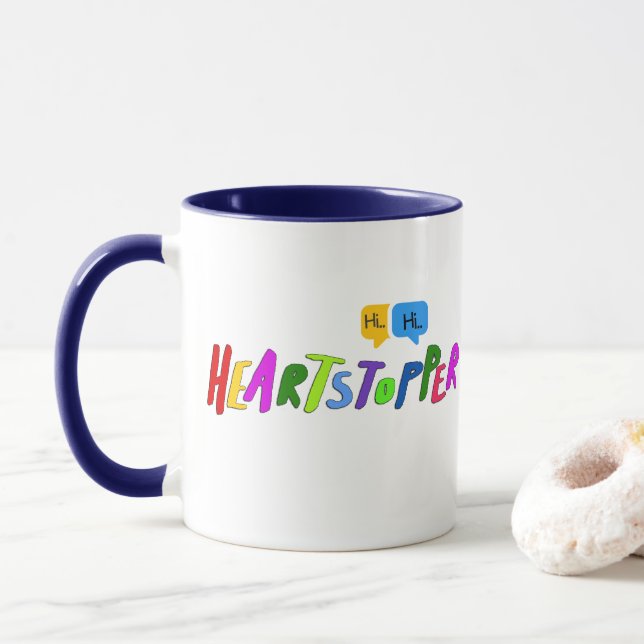 Taza Mug de Heartstoper (Con donut)