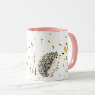Taza Mug de hedgehog personalizado