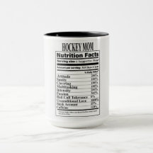 Mug de Hockey Mom Nutrition