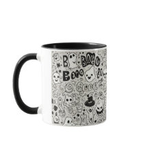 Mug de hoja de boo