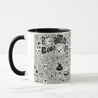Taza Mug de hoja de boo