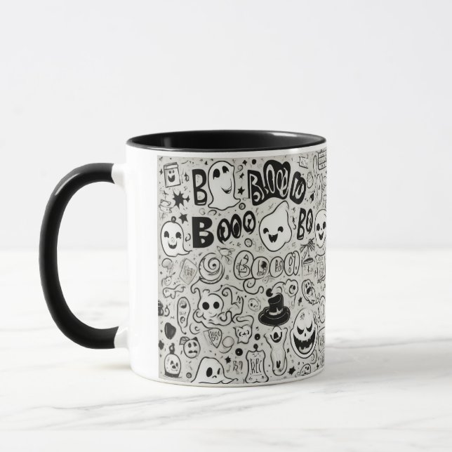 Taza Mug de hoja de boo (Izquierda)