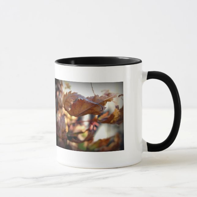 Taza Mug de hojas de otoño (Derecha)