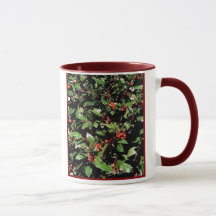Mug de 'Holly & Berries'