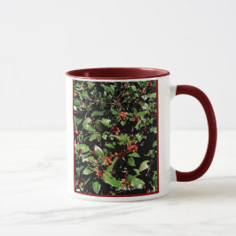 Taza Mug de 'Holly & Berries'