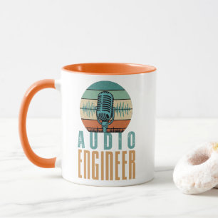 Taza Mug de ingeniero de audio