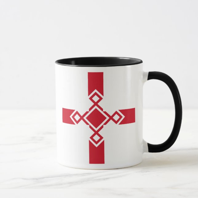 Taza Mug de Inglaterra - Cruz Rupa anglosajona (Derecha)