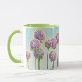 Taza Mug de jardín, Allium de sensación púrpura