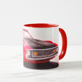 Taza Mug de Javelin Roja 1974