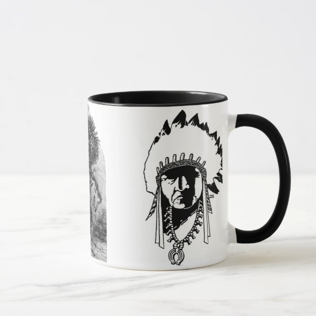 Taza Mug de jefes indios (Derecha)