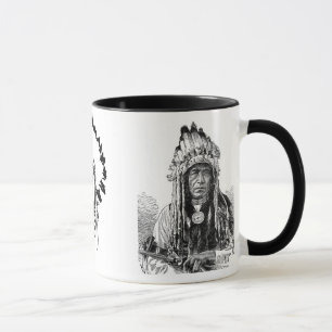 Taza Mug de jefes indios