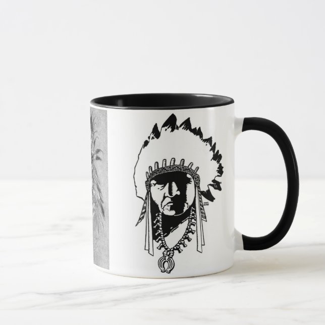 Taza Mug de jefes indios (Derecha)
