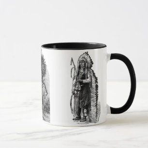Taza Mug de jefes indios
