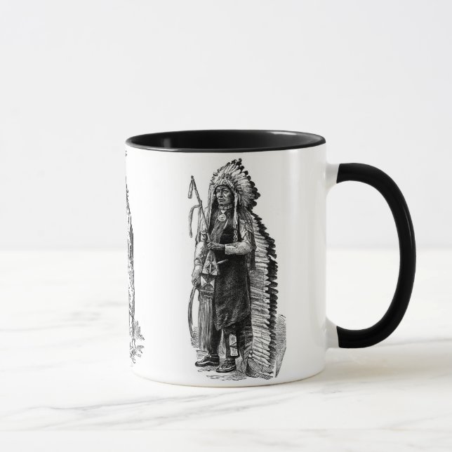 Taza Mug de jefes indios (Derecha)