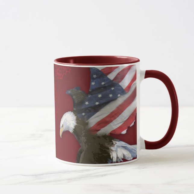 Taza Mug de la bandera del águila (Derecha)