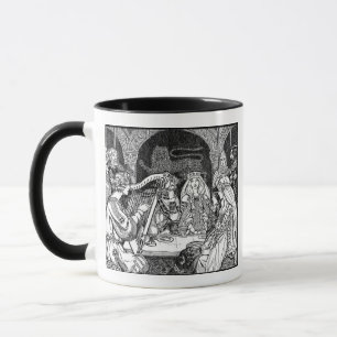 Taza Mug de la edad media de la moda