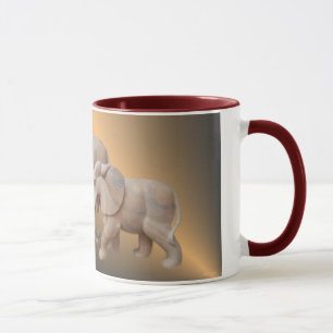 Taza Mug de la familia del elefante