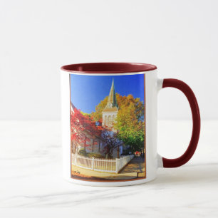 Taza Mug de la Iglesia del Otoño
