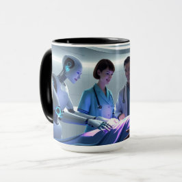 Taza Mug de la innovación médica: el futuro de la salud