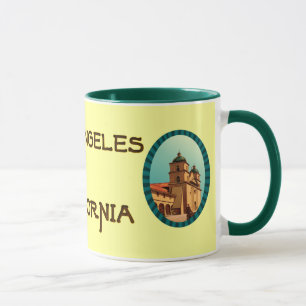 Taza Mug de la misión de cosecha de los Ángeles Califor