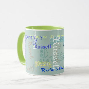 Taza Mug de la oficina de nombres: - no más mezcladores