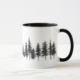 Taza "Mug de la serenidad evergreen"