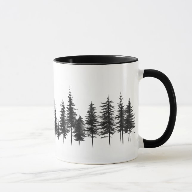 Taza "Mug de la serenidad evergreen" (Derecha)