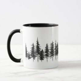 Taza "Mug de la serenidad evergreen"